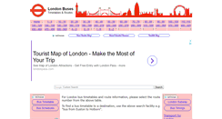 Desktop Screenshot of london-bus-times-timetables-routes.co.uk